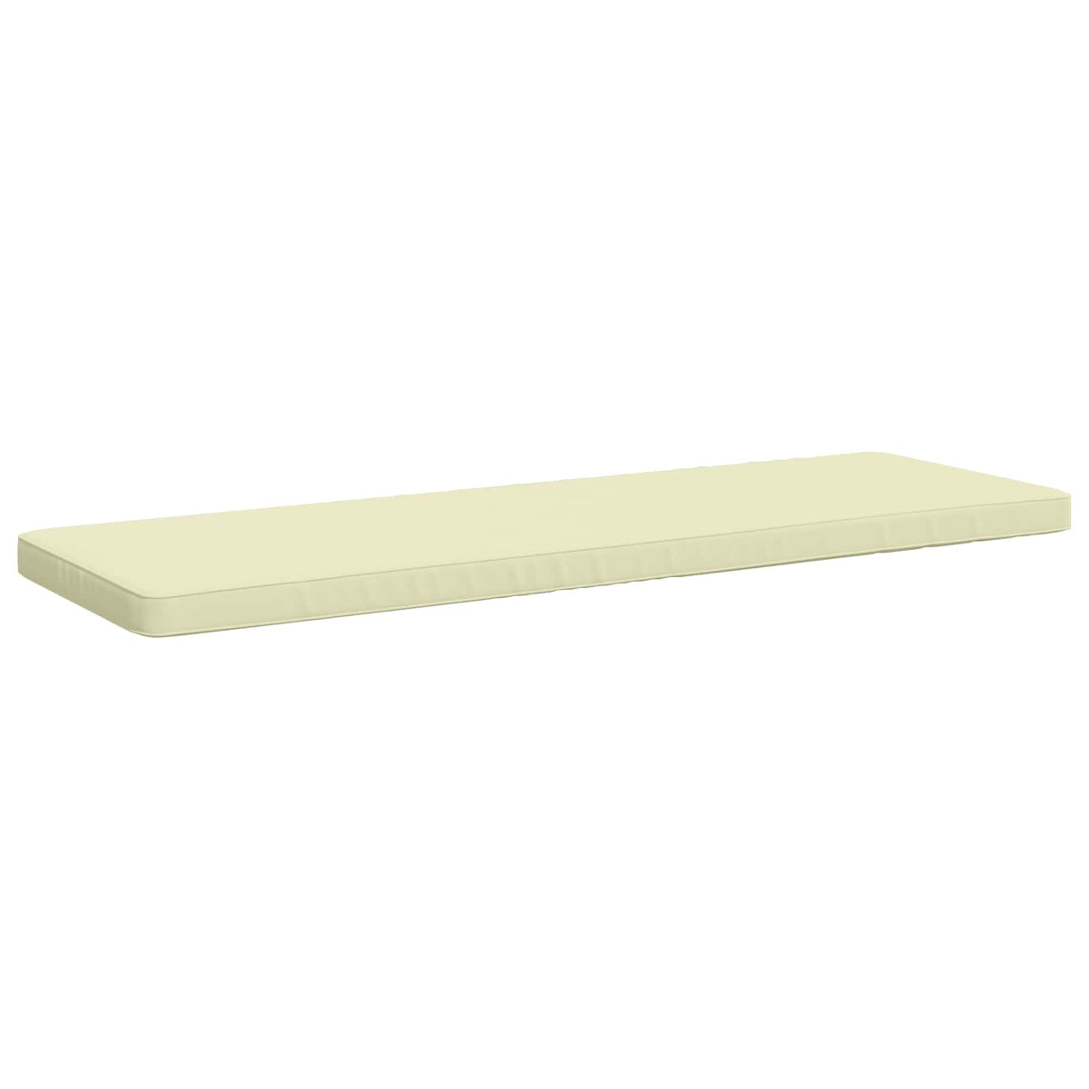 vidaXL 2-Piece Bench Cushions VUGHT 2 pcs 100% Polyester Cream 4