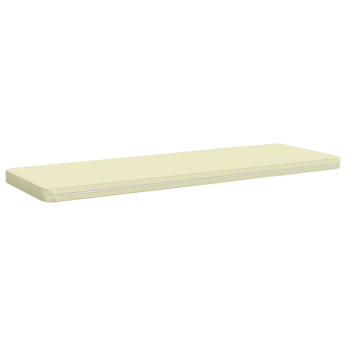 vidaXL 2-Piece Bench Cushions VUGHT 2 pcs 100% Polyester Cream 6