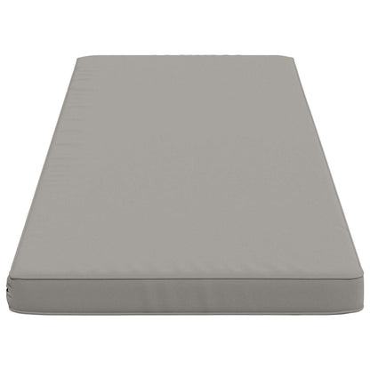 vidaXL 2-Piece Bench Cushions VUGHT 2 pcs 100% Polyester Grey 5