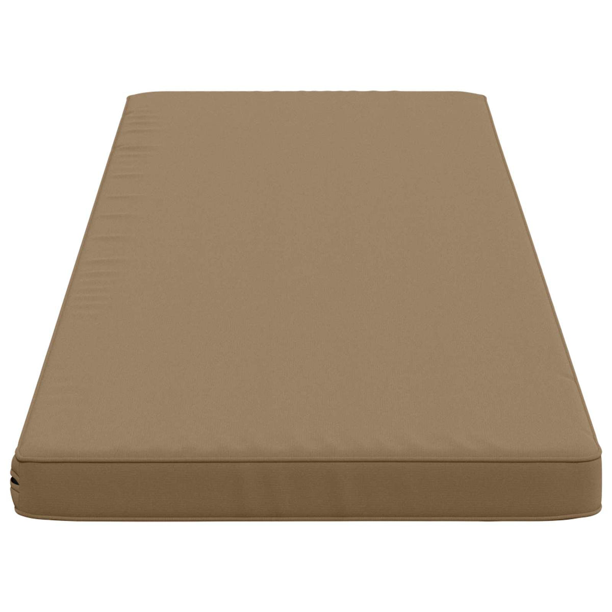 vidaXL 2-Piece Bench Cushions VUGHT 2 pcs 100% Polyester Taupe 5