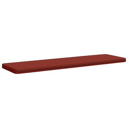 vidaXL 2-Piece Bench Cushions VUGHT 2 pcs 100% Polyester Red 6