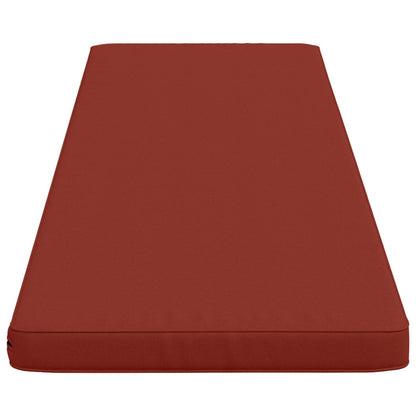vidaXL 2-Piece Bench Cushions VUGHT 2 pcs 100% Polyester Red 5