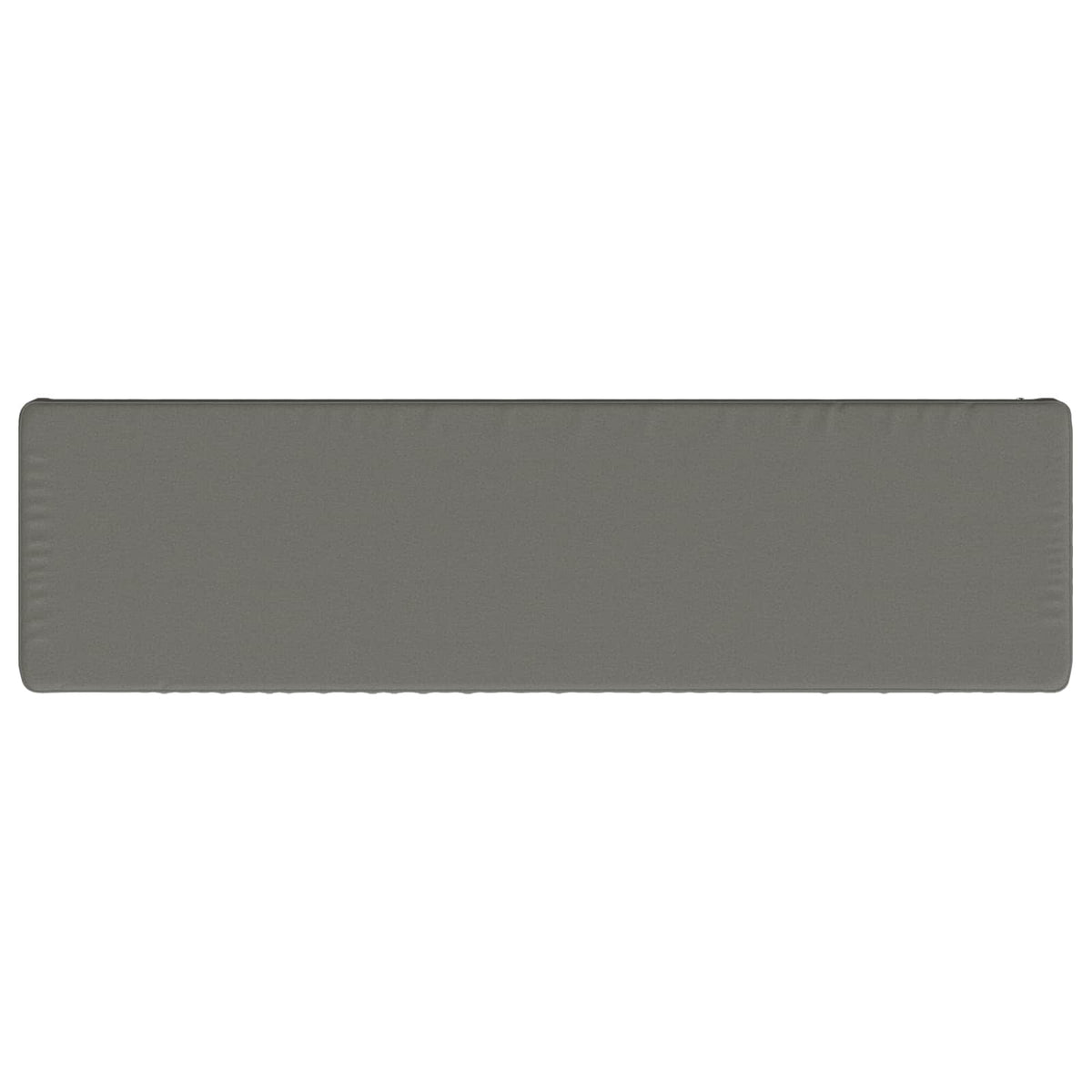 vidaXL 2-Piece Bench Cushions VUGHT 2 pcs 100% Polyester Grey 6