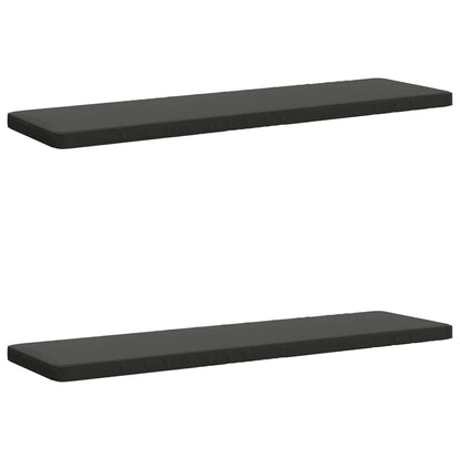 vidaXL 2-Piece Bench Cushions VUGHT 2 pcs 100% Polyester Anthracite 2