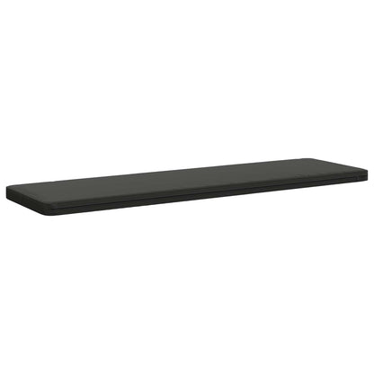 vidaXL 2-Piece Bench Cushions VUGHT 2 pcs 100% Polyester Anthracite 6