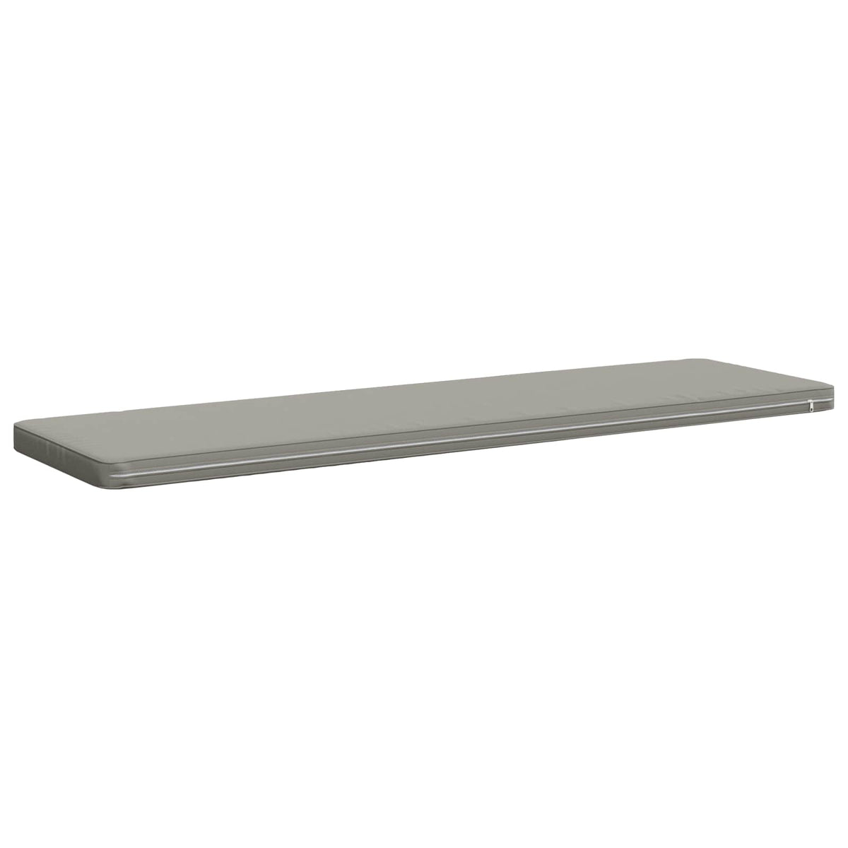 vidaXL 2-Piece Bench Cushions VUGHT 2 pcs 100% Polyester Grey 6