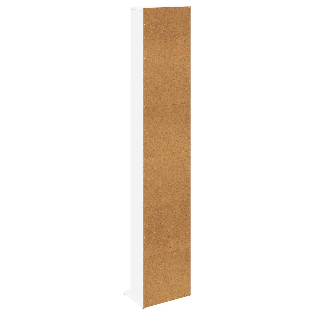 vidaXL CD Cabinet White 33 x 23.5 x 175 cm Engineered Wood 6