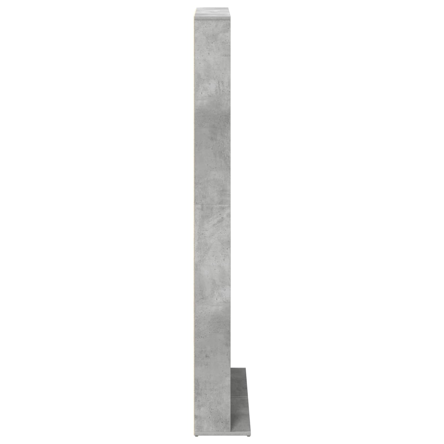vidaXL CD Cabinet Concrete Grey 65 x 23.5 x 175 cm Engineered Wood 5