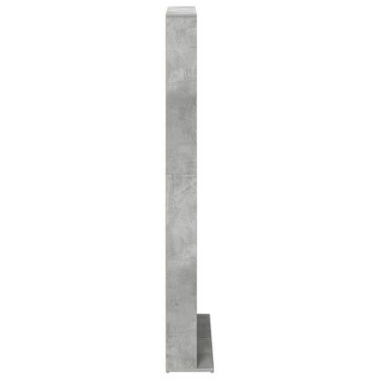 vidaXL CD Cabinet Concrete Grey 65 x 23.5 x 175 cm Engineered Wood 5