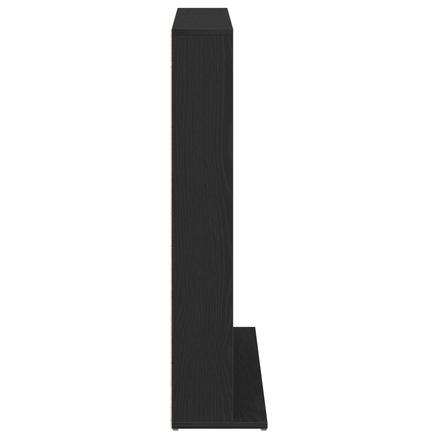 vidaXL CD Cabinet Black Oak 96 x 23.5 x 97.5 cm Engineered Wood 5