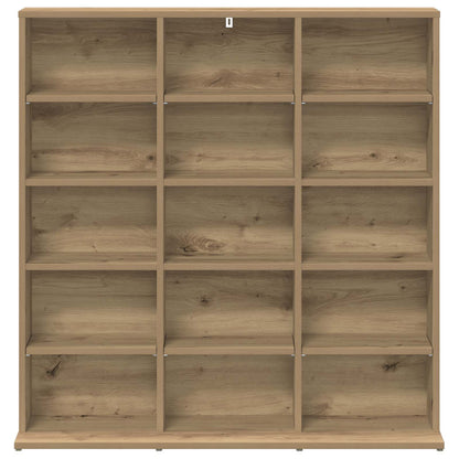 vidaXL CD Cabinet Artisan Oak 96 x 23.5 x 97.5 cm Engineered Wood 4
