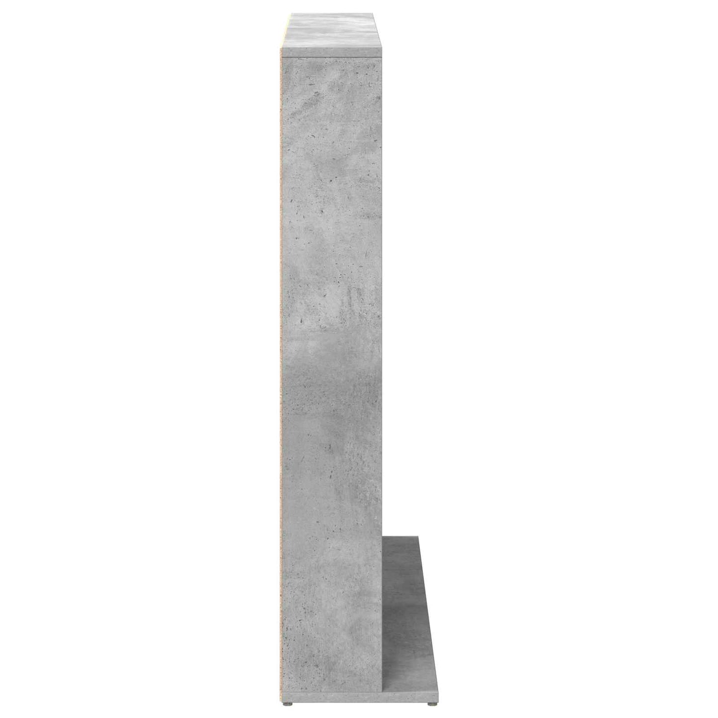 vidaXL CD Cabinet Concrete Grey 65 x 23.5 x 97.5 cm Engineered Wood 5
