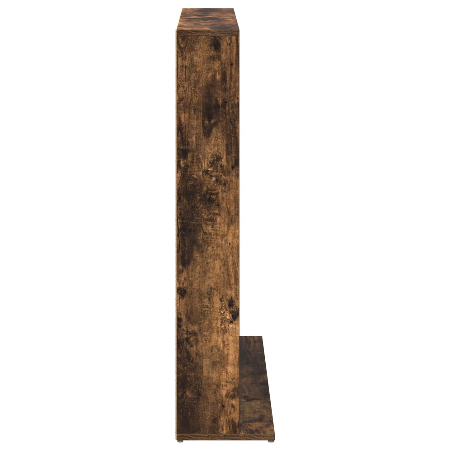 vidaXL CD Cabinet Smoked Oak 65 x 23.5 x 97.5 cm Engineered Wood 5