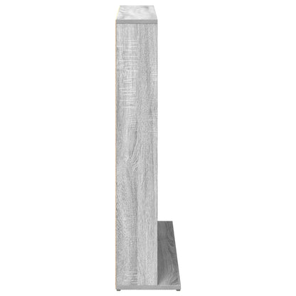 vidaXL CD Cabinet Grey Sonoma 65 x 23.5 x 97.5 cm Engineered Wood 5