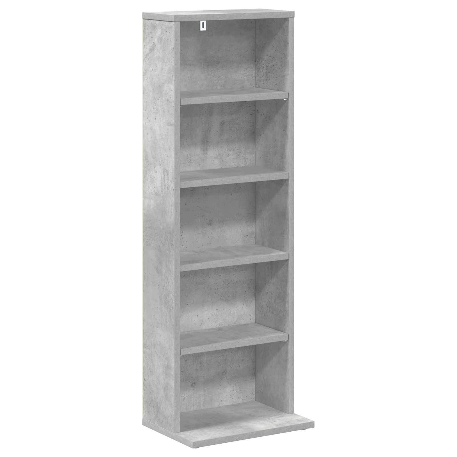 vidaXL CD Cabinet 2 pcs Concrete Grey 33 x 23.5 x 97.5 cm 4