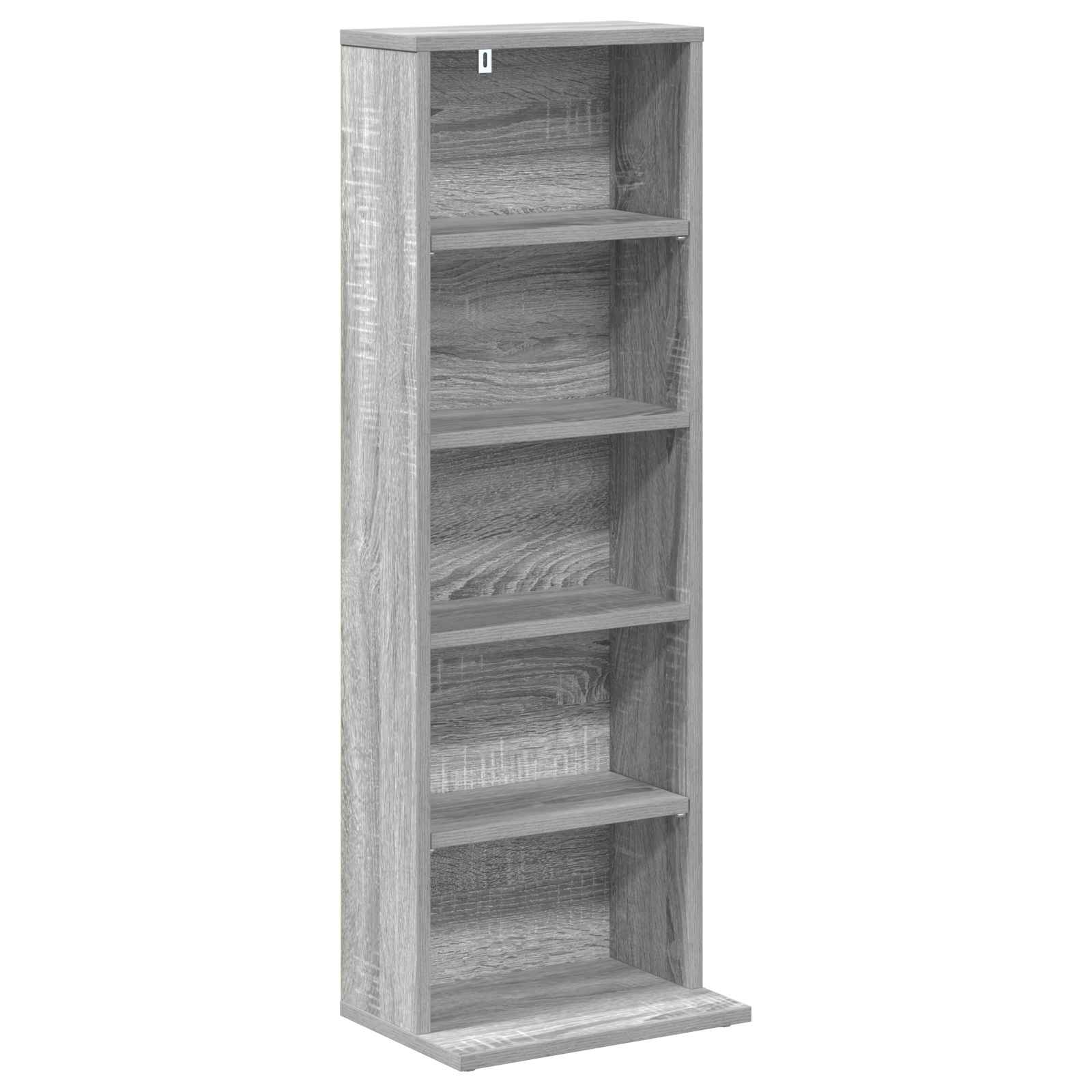 vidaXL CD Cabinet 2 pcs Grey Sonoma 33 x 23.5 x 97.5 cm 4