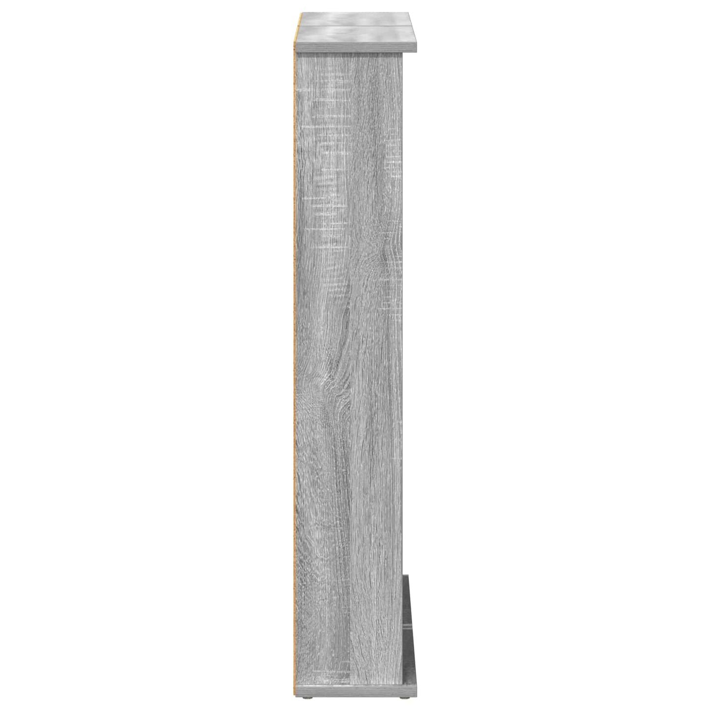 vidaXL CD Cabinet Grey Sonoma 60 x 17 x 92 cm Engineered Wood 5