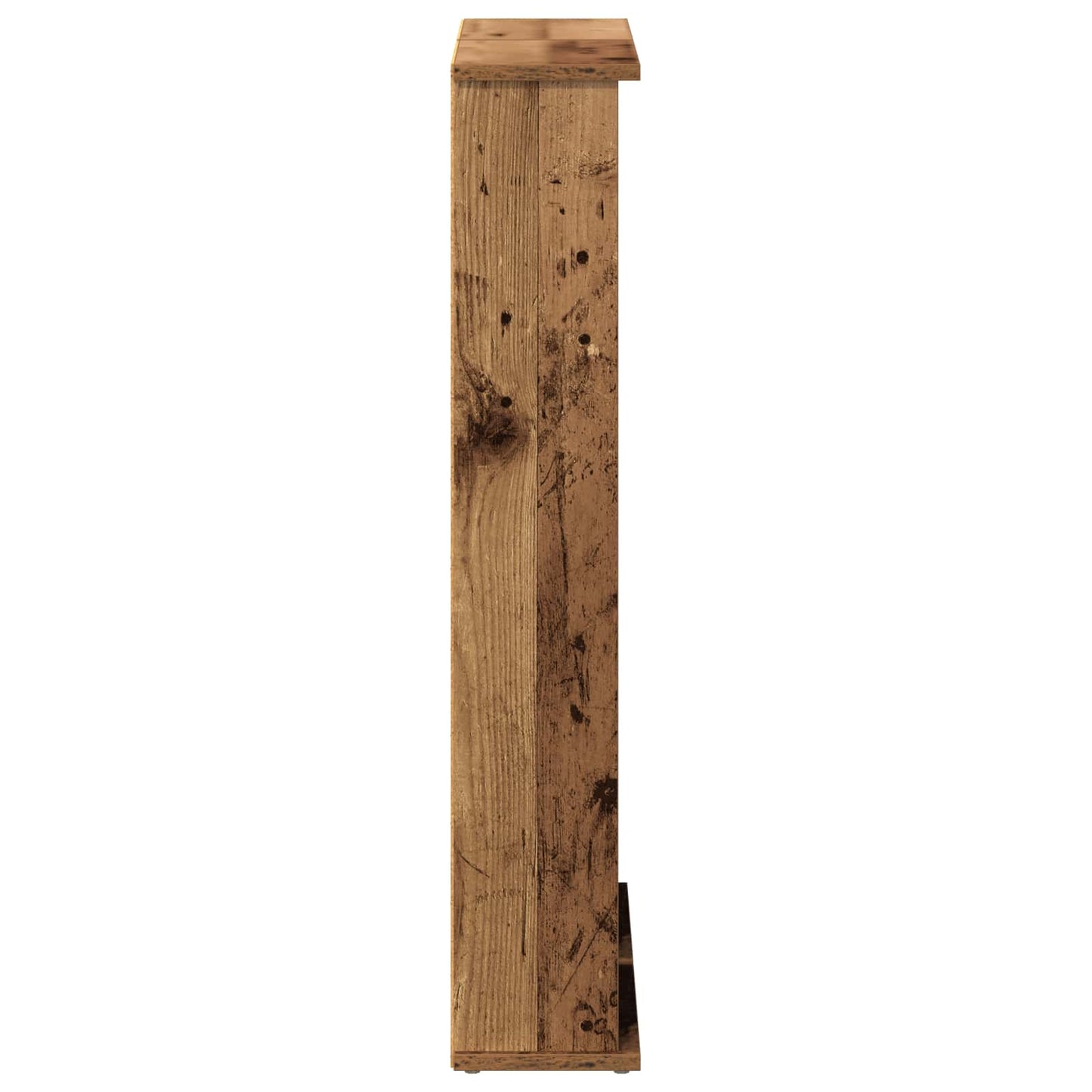 vidaXL CD Cabinet Oak Wood 60 x 17 x 92 cm Engineered Wood 5