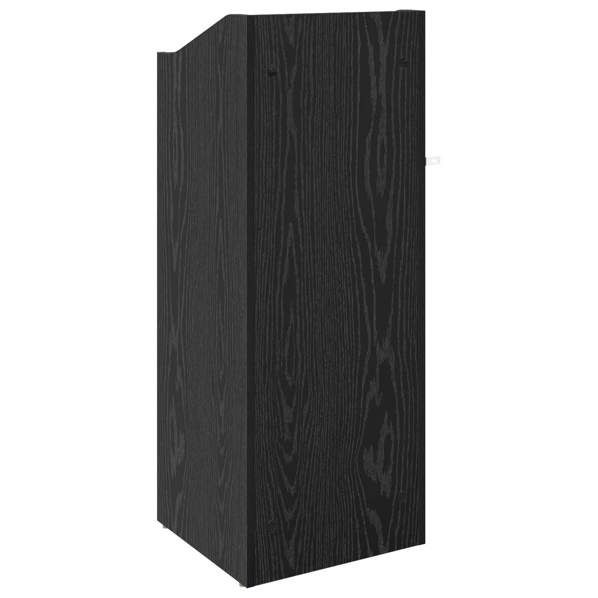 vidaXL Record Cabinet Black Oak 36 x 36 x 95.5 cm Engineered Wood 6