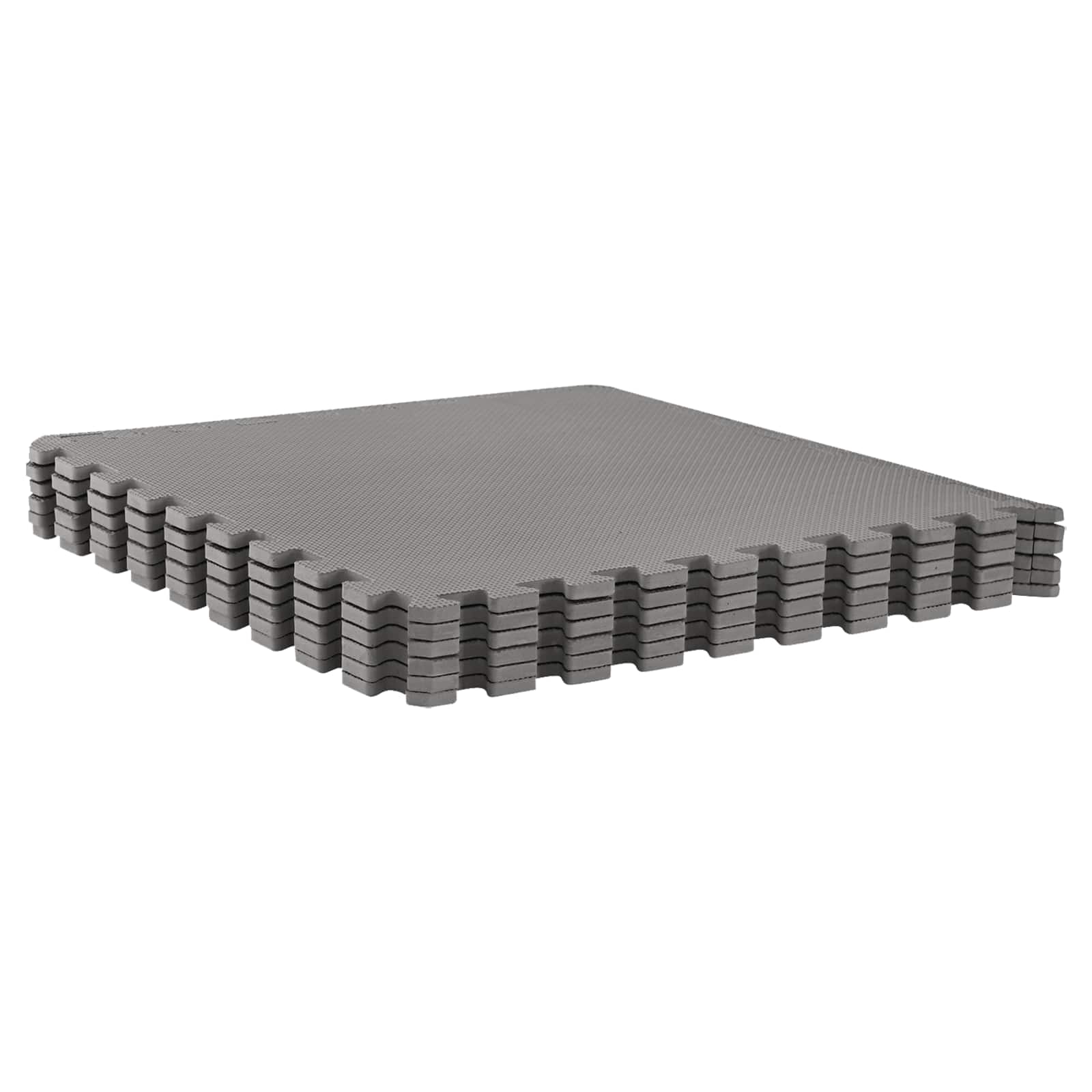 vidaXL Floor Mats 12 pcs Grey 4.32 m² EVA Foam 4