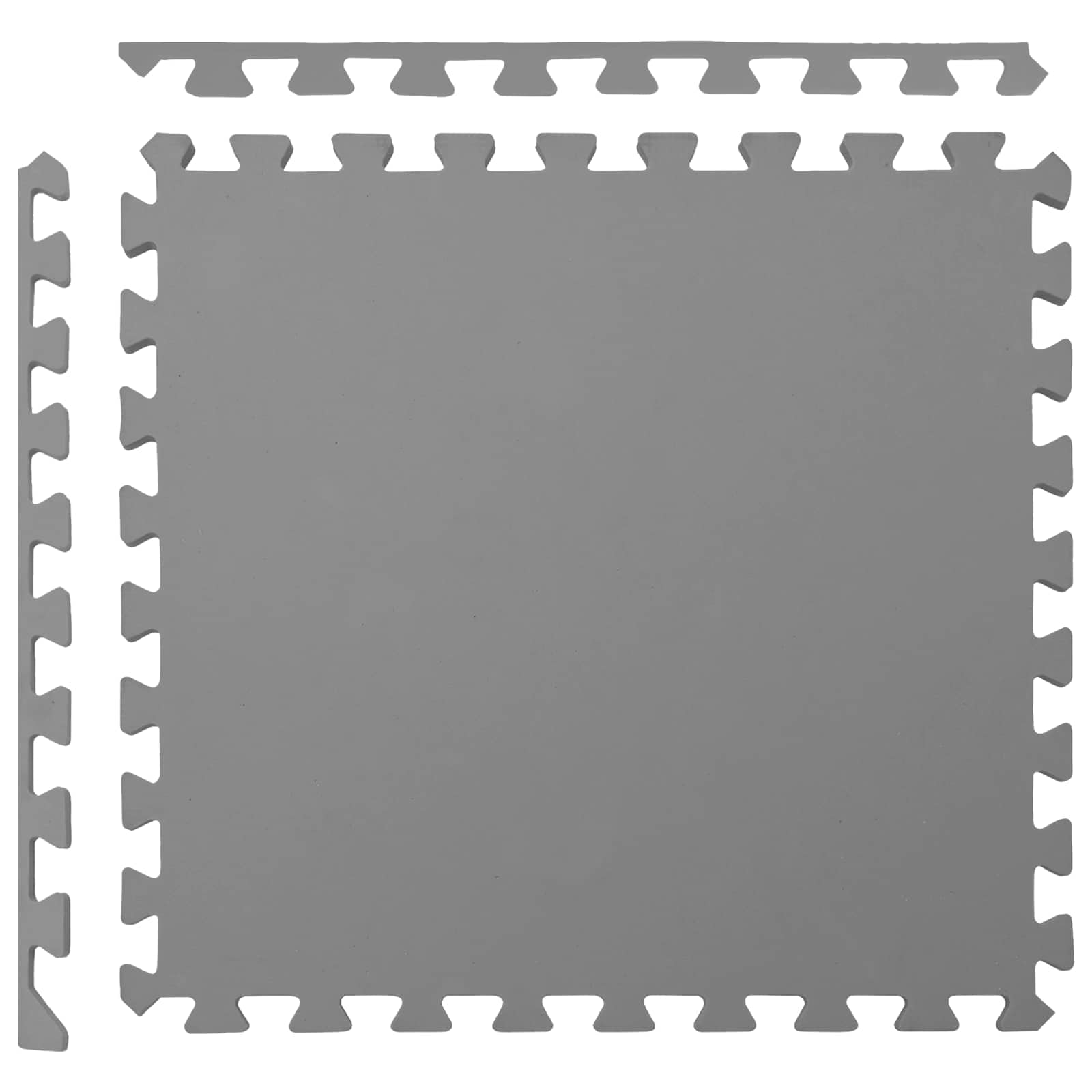 vidaXL Floor Mats 40 pcs Grey 14.4 m² EVA Foam 6