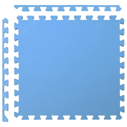 vidaXL Floor Mats 40 pcs Blue 14.4 m² EVA Foam 6