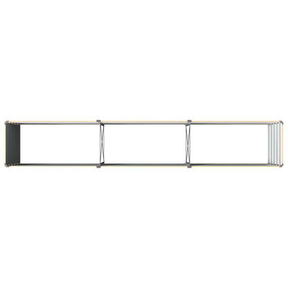 vidaXL Raised Garden Bed Natural 240 x 40 x 55 cm cold-rolled steel 5