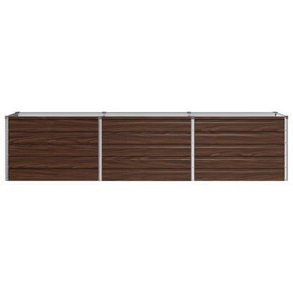 vidaXL Raised Garden Bed Black 240 x 40 x 55 cm cold-rolled steel 3