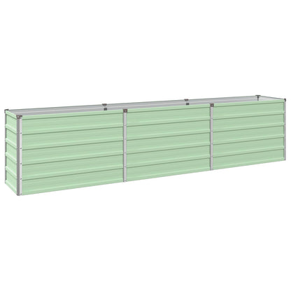 vidaXL Raised Garden Bed Pastel Green 240 x 40 x 55 cm 2