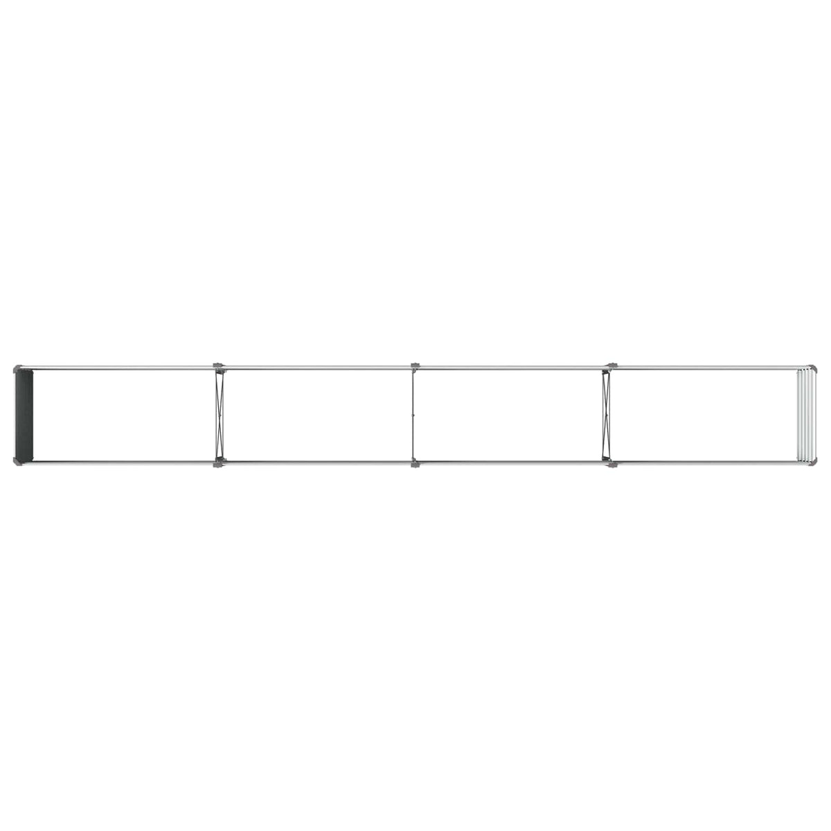 vidaXL Raised Garden Bed Grey 320 x 40 x 55 cm cold-rolled steel 5