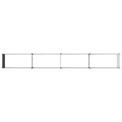 vidaXL Raised Garden Bed Grey 320 x 40 x 55 cm cold-rolled steel 5