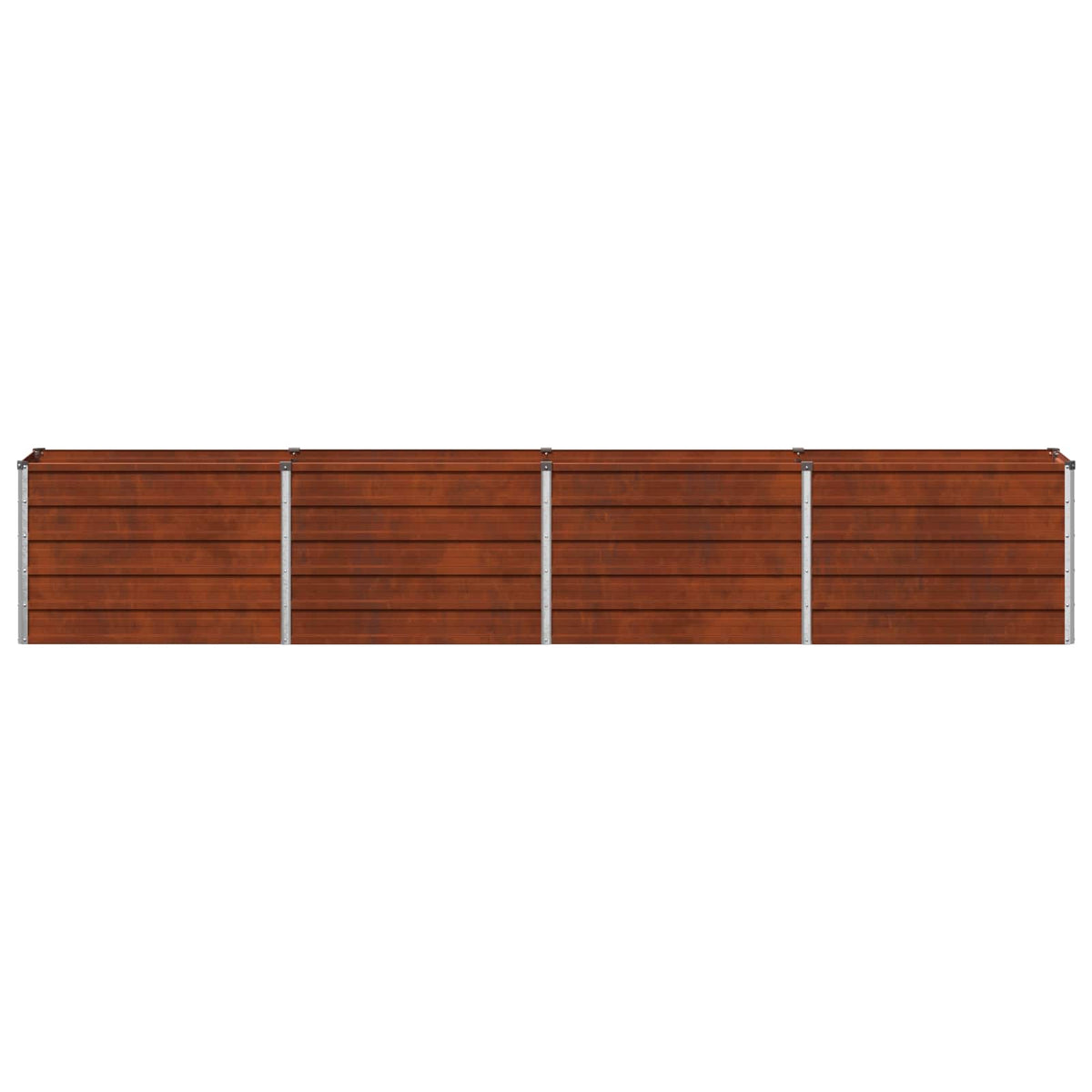 vidaXL Raised Garden Bed Rusty 320 x 40 x 55 cm corton 4