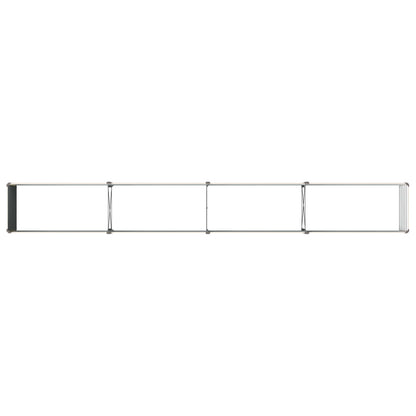 vidaXL Raised Garden Bed Ivory 321 x 40 x 55 cm Galvanised Steel 5