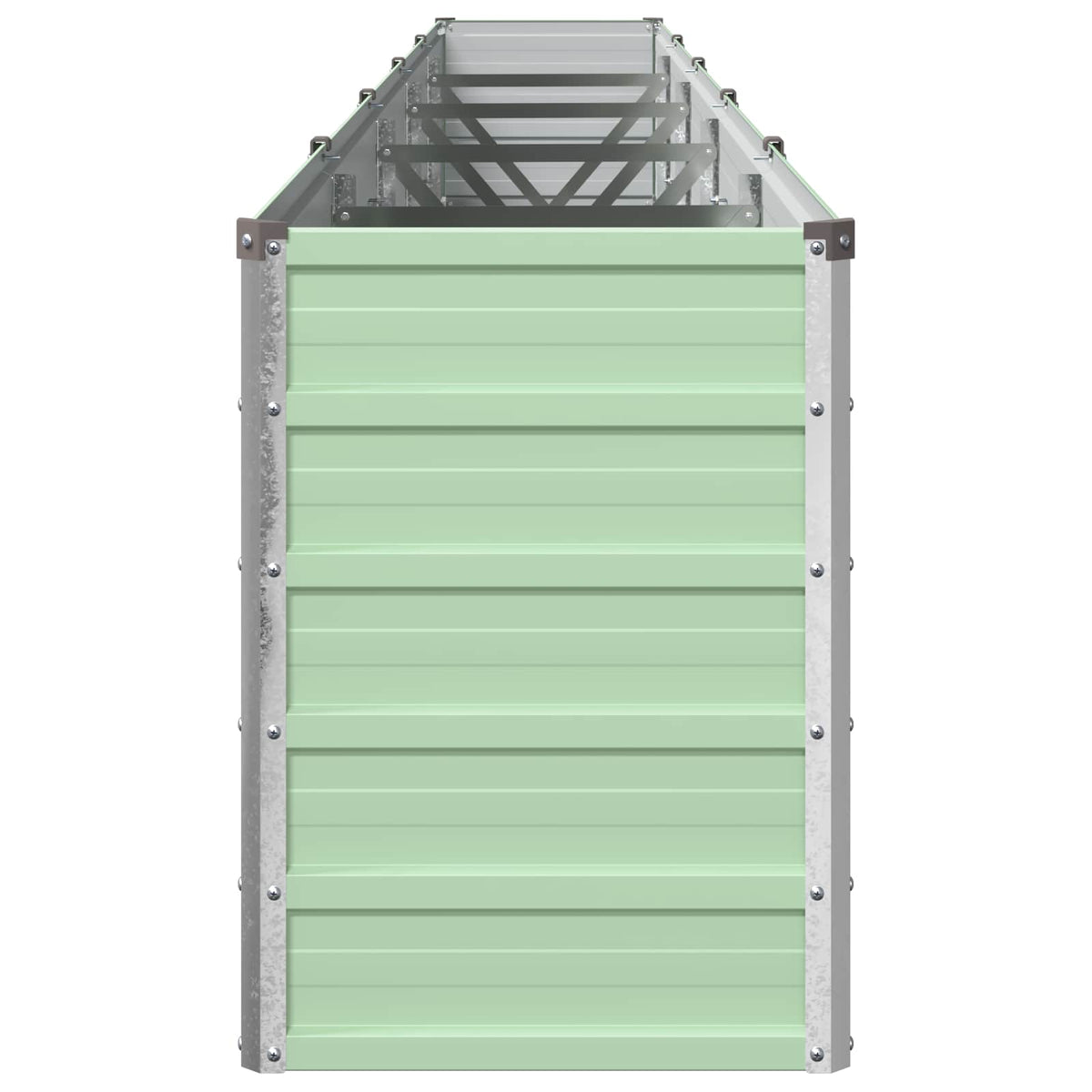 vidaXL Raised Garden Bed Pastel Green 400 x 40 x 55 cm 4