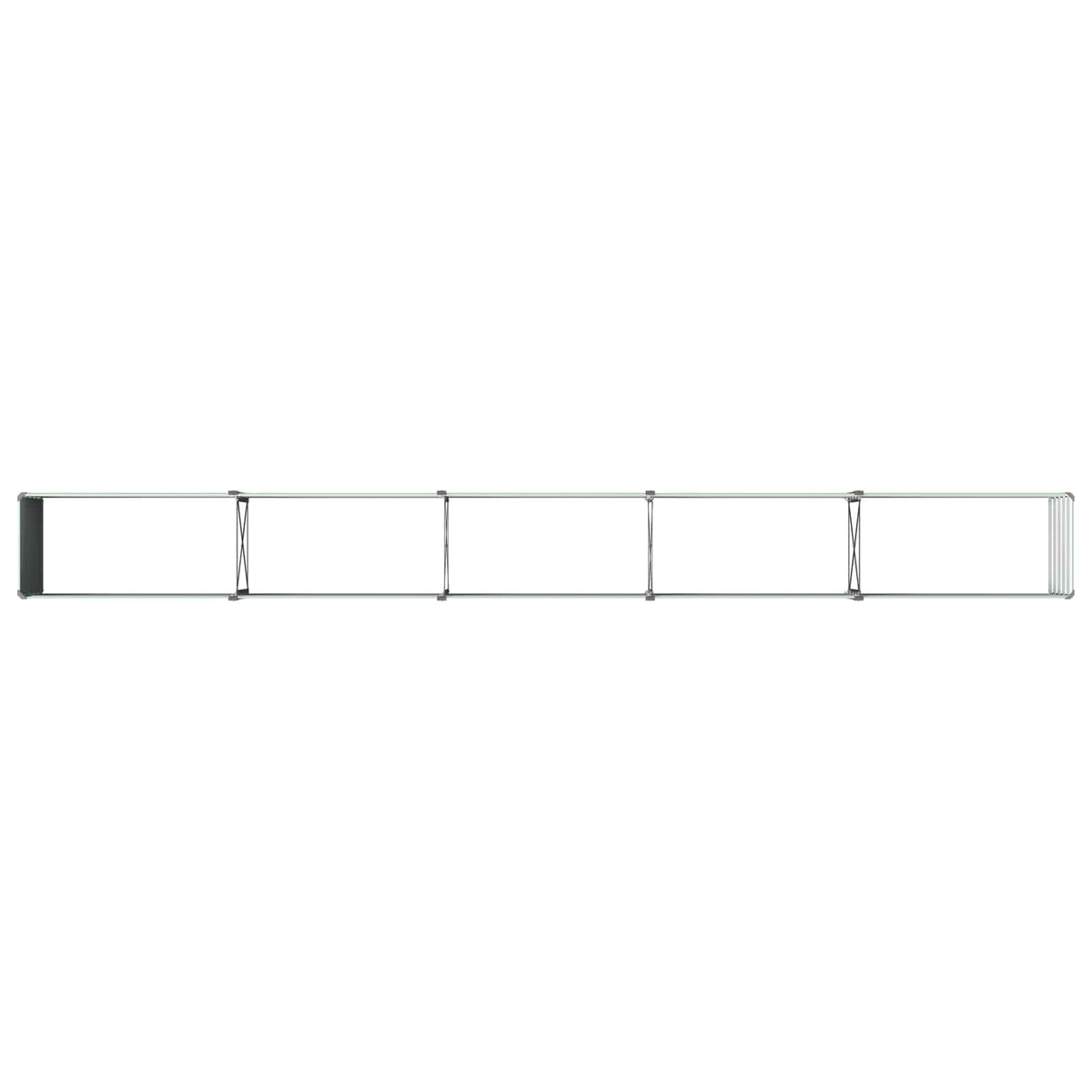 vidaXL Raised Garden Bed Pastel Green 400 x 40 x 55 cm 5