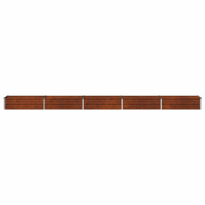 Raised Garden Bed Weathering Steel