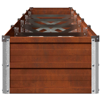 Raised Garden Bed Weathering Steel