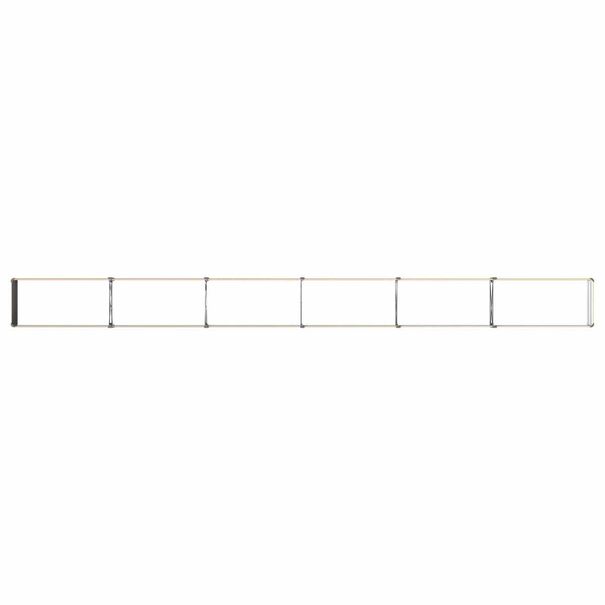 vidaXL Raised Garden Bed Natural 480 x 40 x 24 cm cold-rolled steel 5