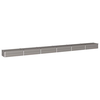vidaXL Raised Garden Bed Rusty 480 x 40 x 24 cm corton 3