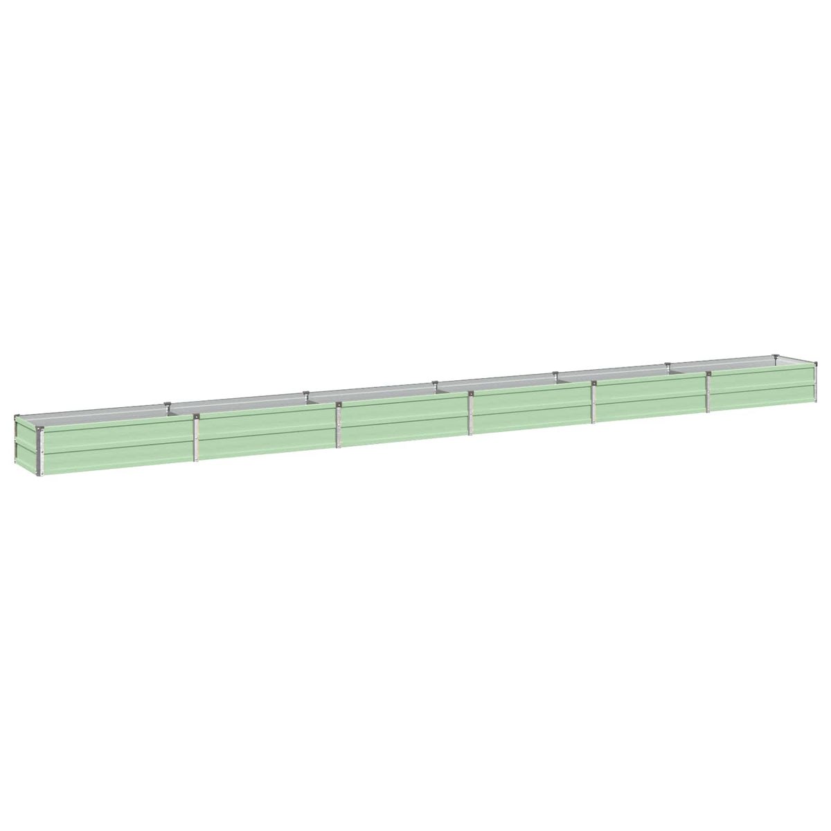 vidaXL Raised Garden Bed Pastel Green 480 x 40 x 24 cm 2