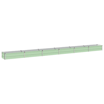 vidaXL Raised Garden Bed Pastel Green 480 x 40 x 24 cm 2