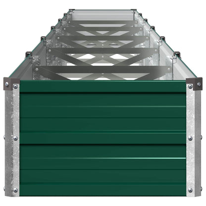vidaXL Raised Garden Bed Green 600 x 40 x 24 cm cold-rolled steeel 4