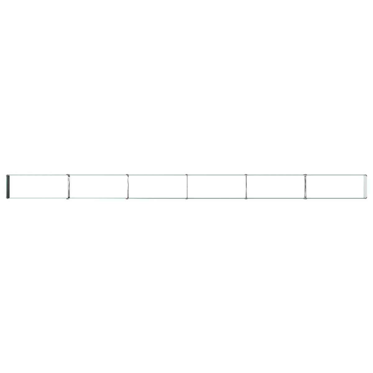 vidaXL Raised Garden Bed Green 600 x 40 x 24 cm cold-rolled steeel 5
