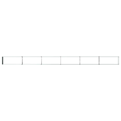 vidaXL Raised Garden Bed Green 600 x 40 x 24 cm cold-rolled steeel 5