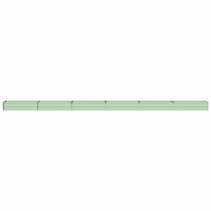 vidaXL Raised Garden Bed Pastel Green 600 x 40 x 24 cm 3