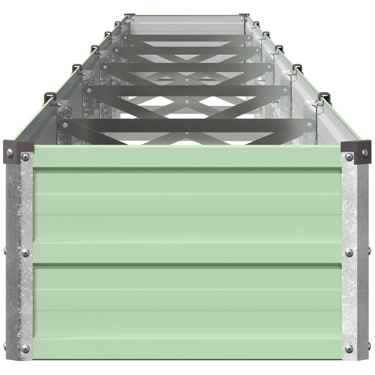 vidaXL Raised Garden Bed Pastel Green 600 x 40 x 24 cm 4