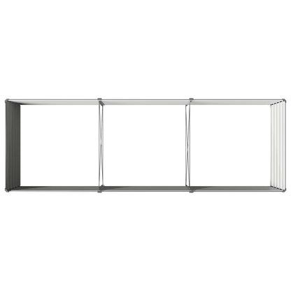 vidaXL Raised Garden Bed Anthracite 240 x 80 x 55 cm cold-rolled steel 5