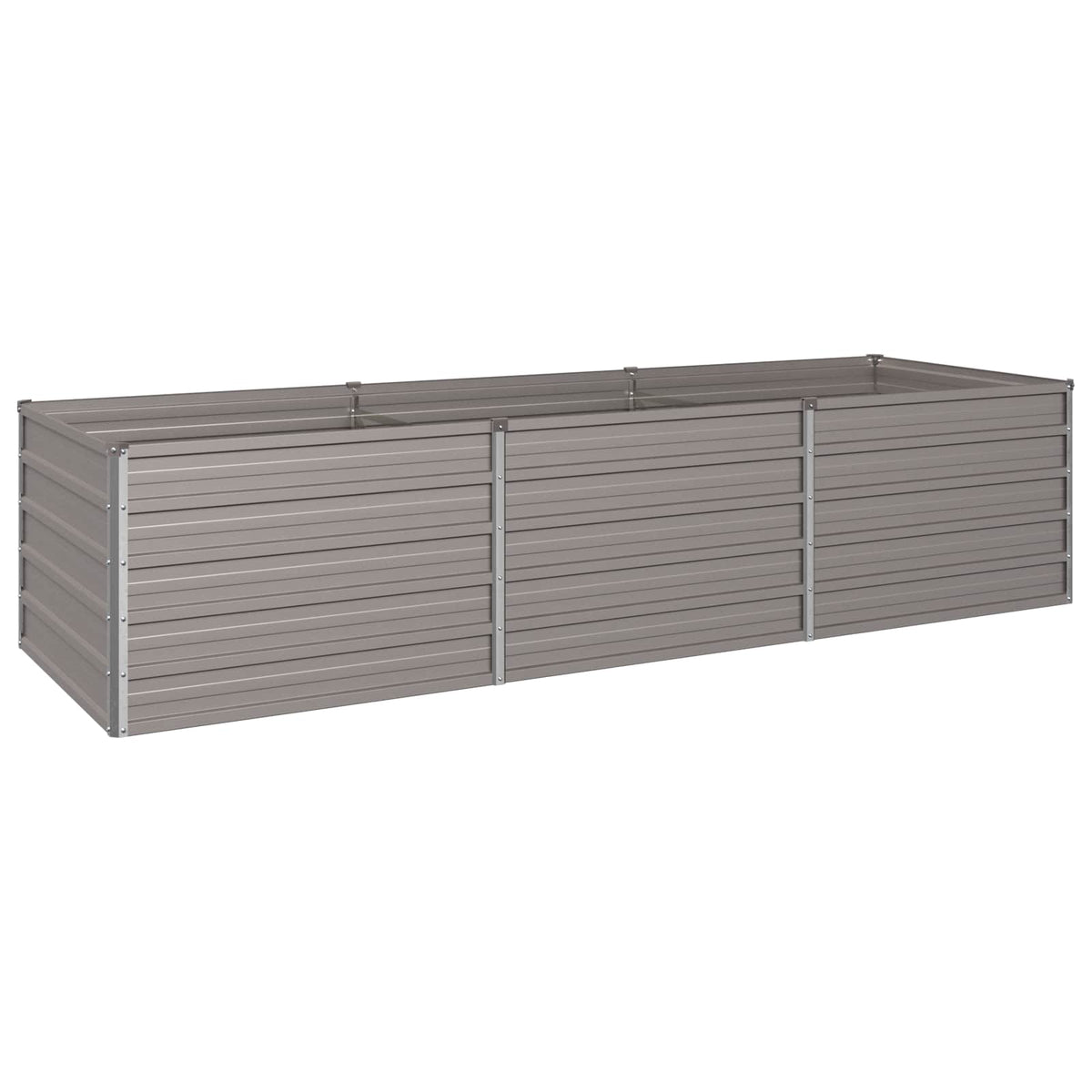 vidaXL Raised Garden Bed Rusty 240 x 80 x 55 cm corton 3