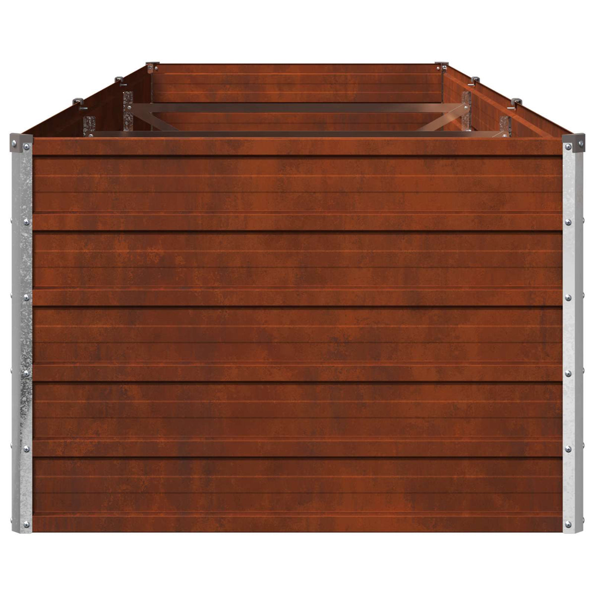 vidaXL Raised Garden Bed Rusty 240 x 80 x 55 cm corton 5