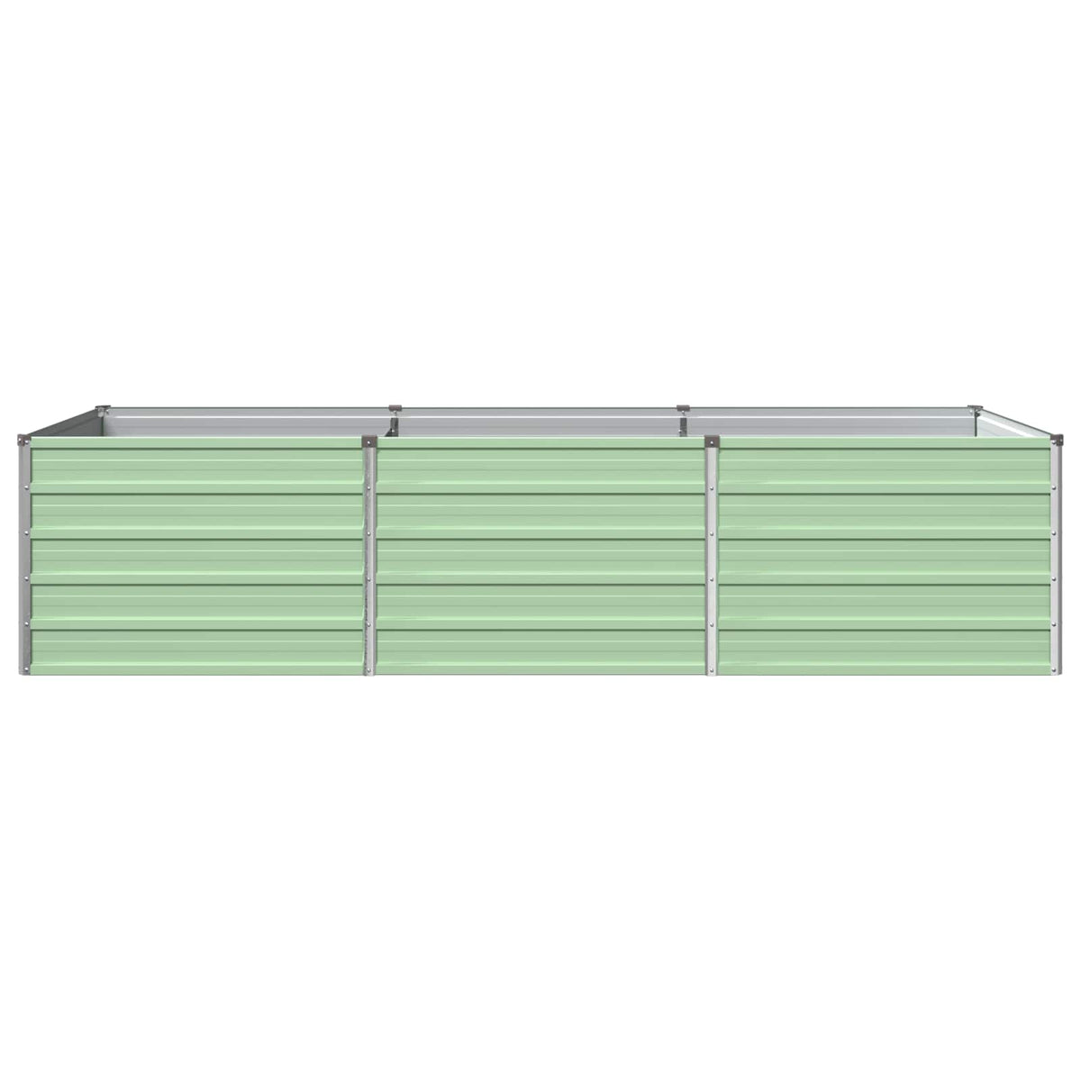 vidaXL Raised Garden Bed Pastel Green 242 x 80 x 55 cm 3